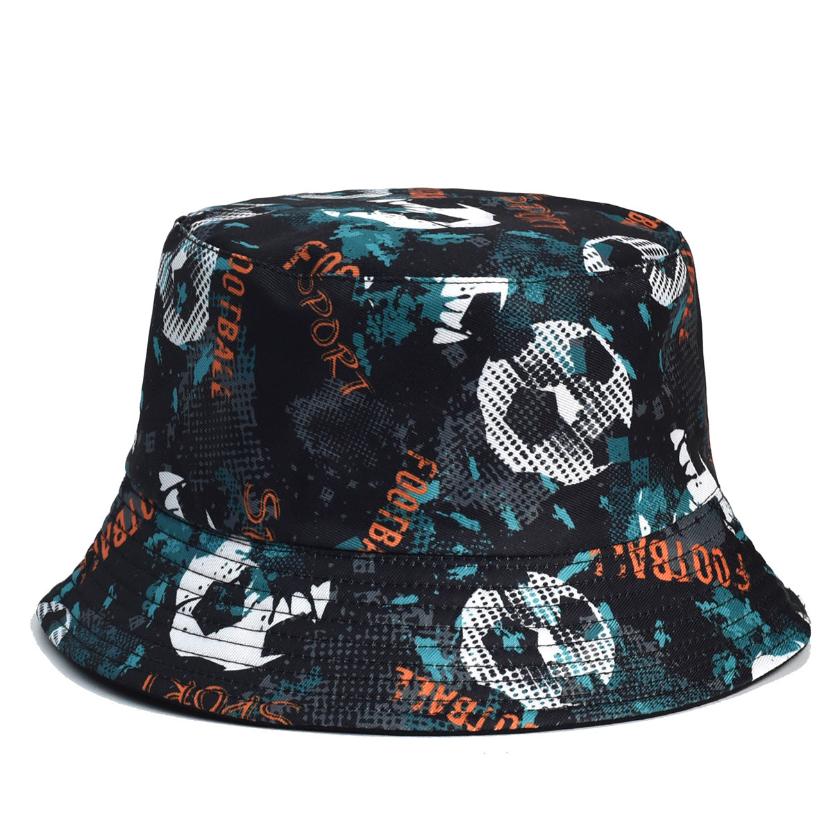 Wholesale Cartoon Football Print Bucket Hat ACC-HT-YuXue013