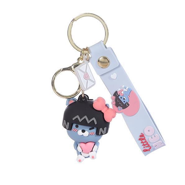 Wholesale Cartoon Cute PVC Keychain ACC-KC-WenChuan005