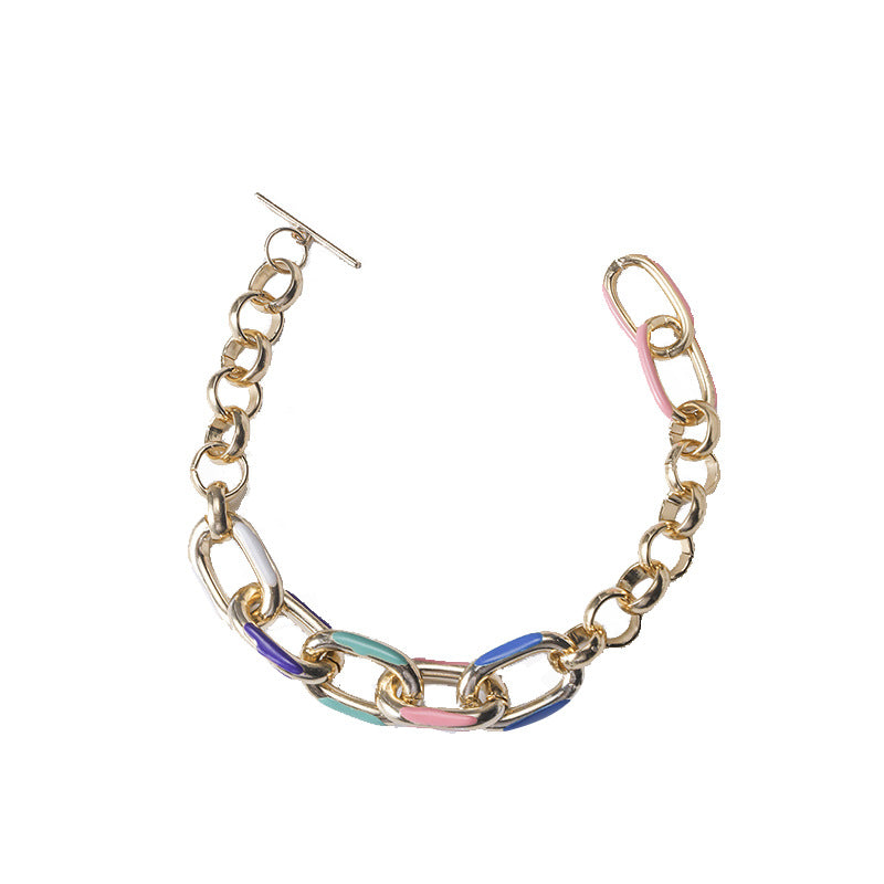 Wholesale All-Match Thick Chain Bracelet