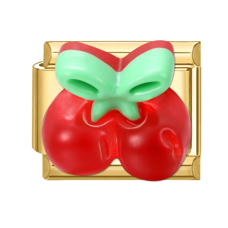 Wholesale Italian Charm Bracelet 9mm DIY Splicing Cute Creative Stainless Steel Composable Bracelet