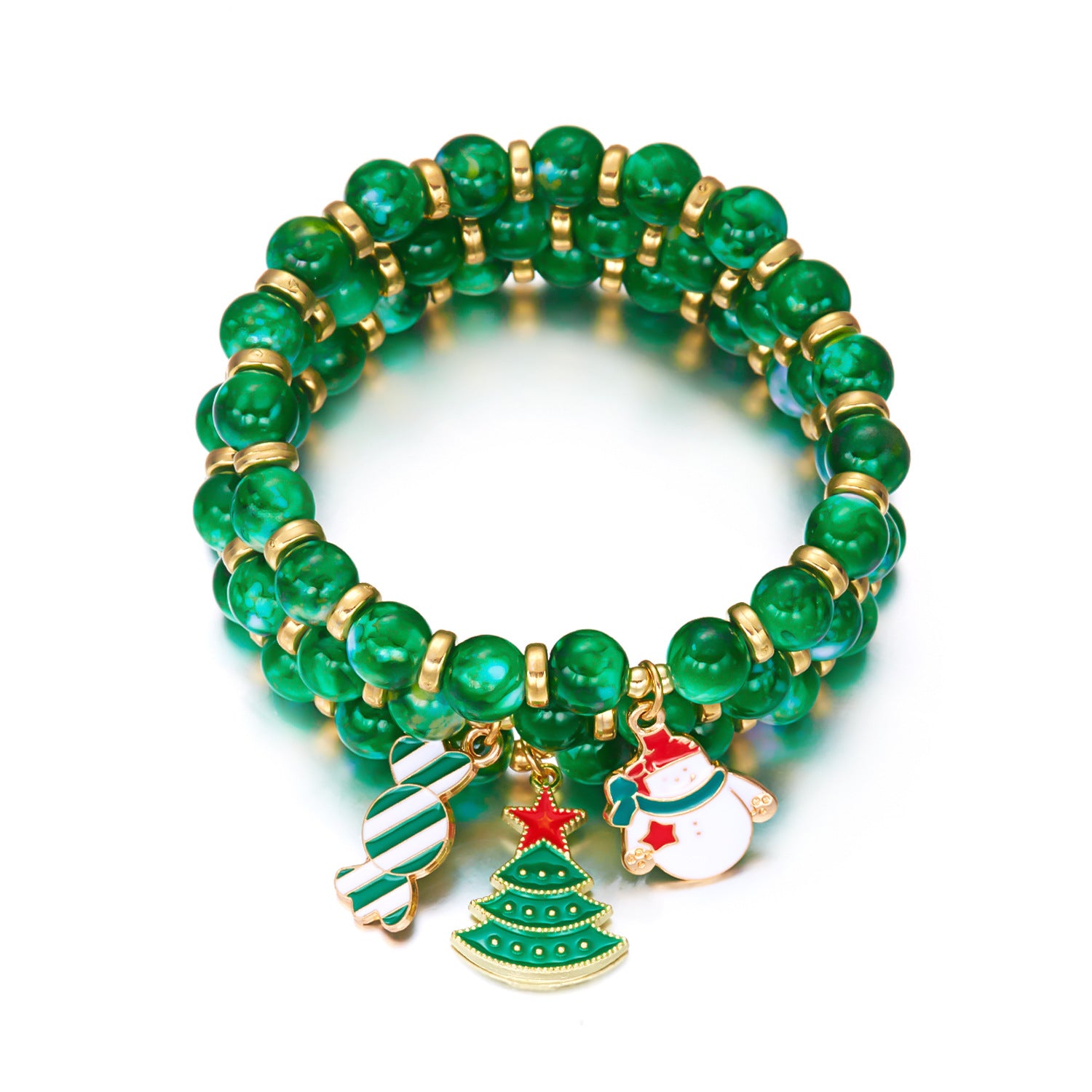 Wholesale Christmas Beaded Bracelets