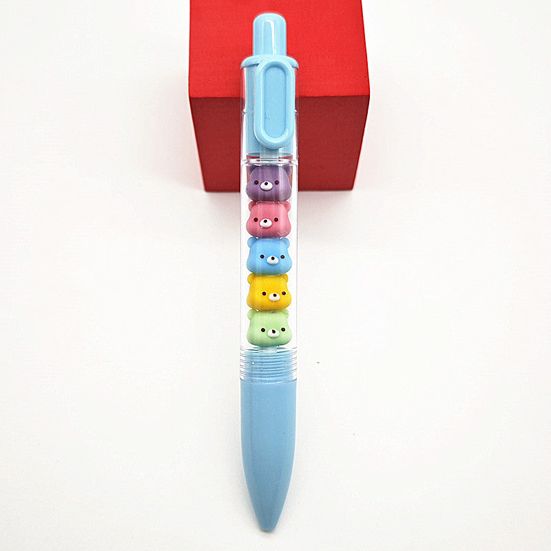 Wholesale  bear cute cat cartoon pen  ballpoint pen