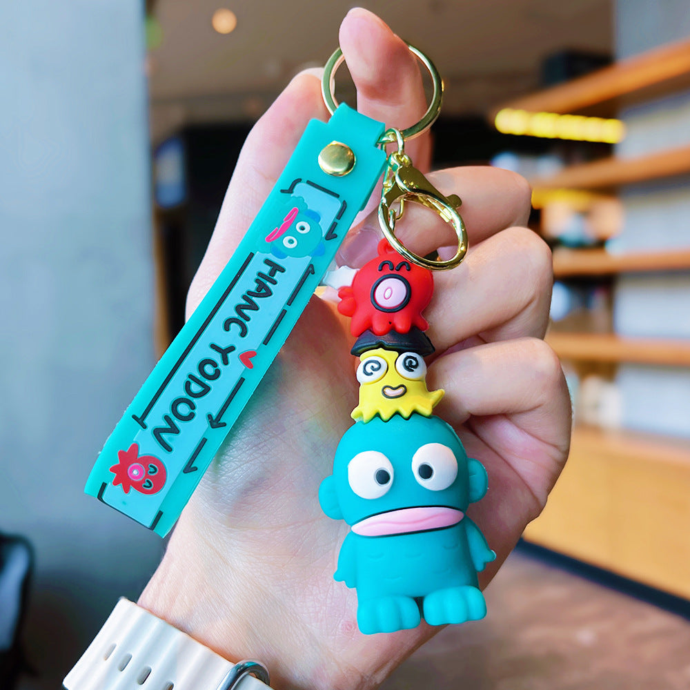 Wholesale Cartoon PVC Soft Keychain Cute Keychain ACC-KC-ErLu013