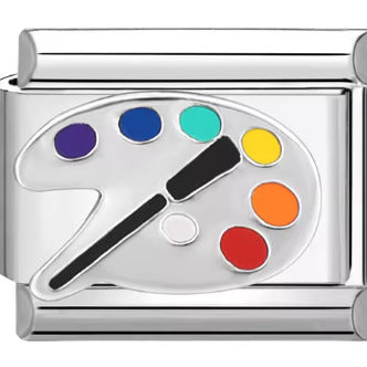 Wholesale Italian Charm Bracelet 9mm DIY Splicing Neck Anchor Stainless Steel Composable Bracelet