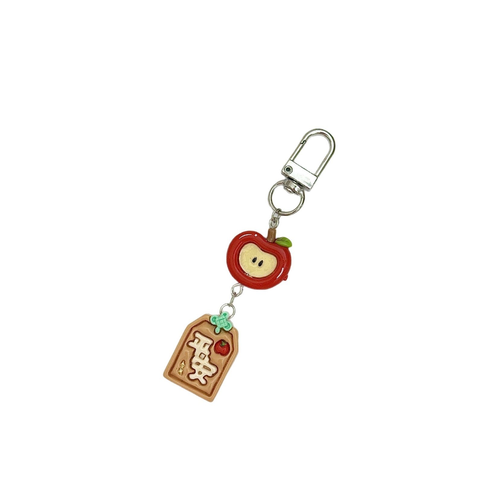 Wholesale Cute Star Apple Keychains