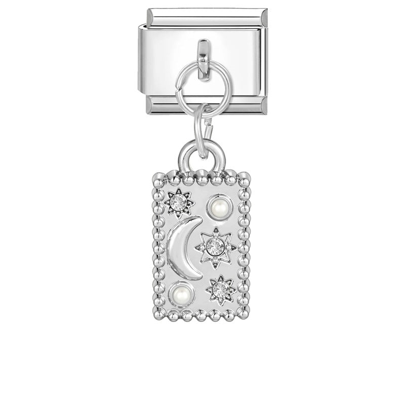 Wholesale Stainless Steel Electroplated DIY Jewelry Set - Fresh Ocean Italian Style for Boutique Resale