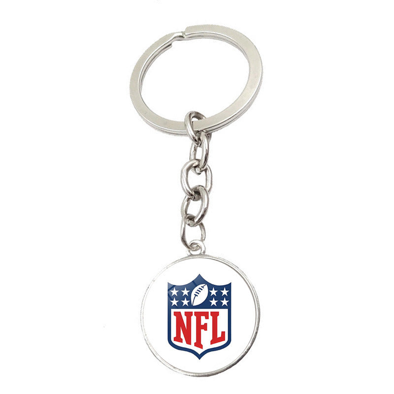 Wholesale Football Team Logo Keychain