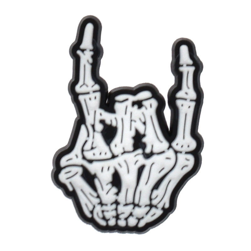 Wholesale  100pcs Random Halloween Carnival Party Shoes Accessories Shoes Charms