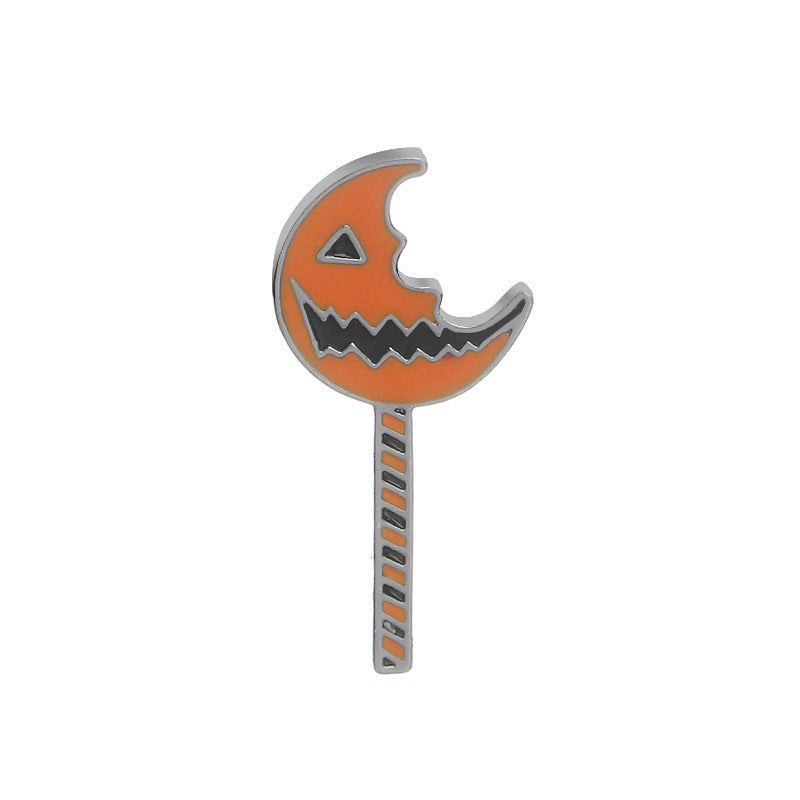 Wholesale  Pumpkin Lollipop Brooch