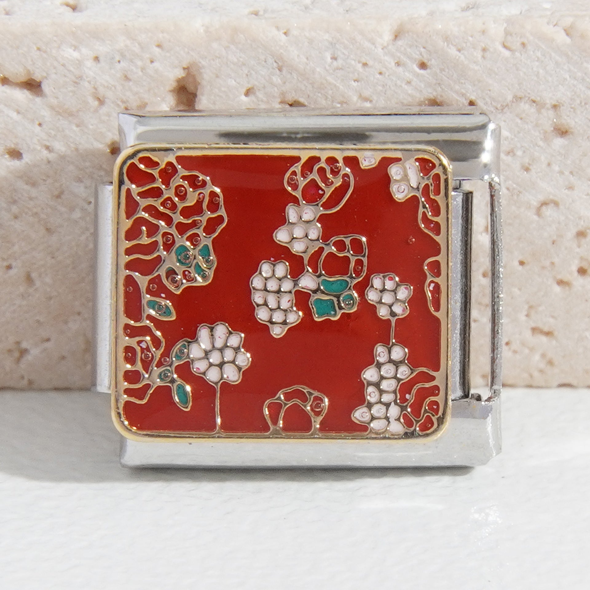 Wholesale Italian Charm Bracelet 9mm DIY Splicing Billiard Series Stainless Steel Composable Bracelet