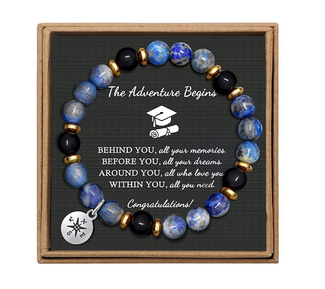 Wholesale Handmade Imperial Stone Compass Beaded Bracelet ACC-BT-zhixiang004
