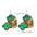 Wholesale St. Patrick's Day Irish Acrylic Earrings
