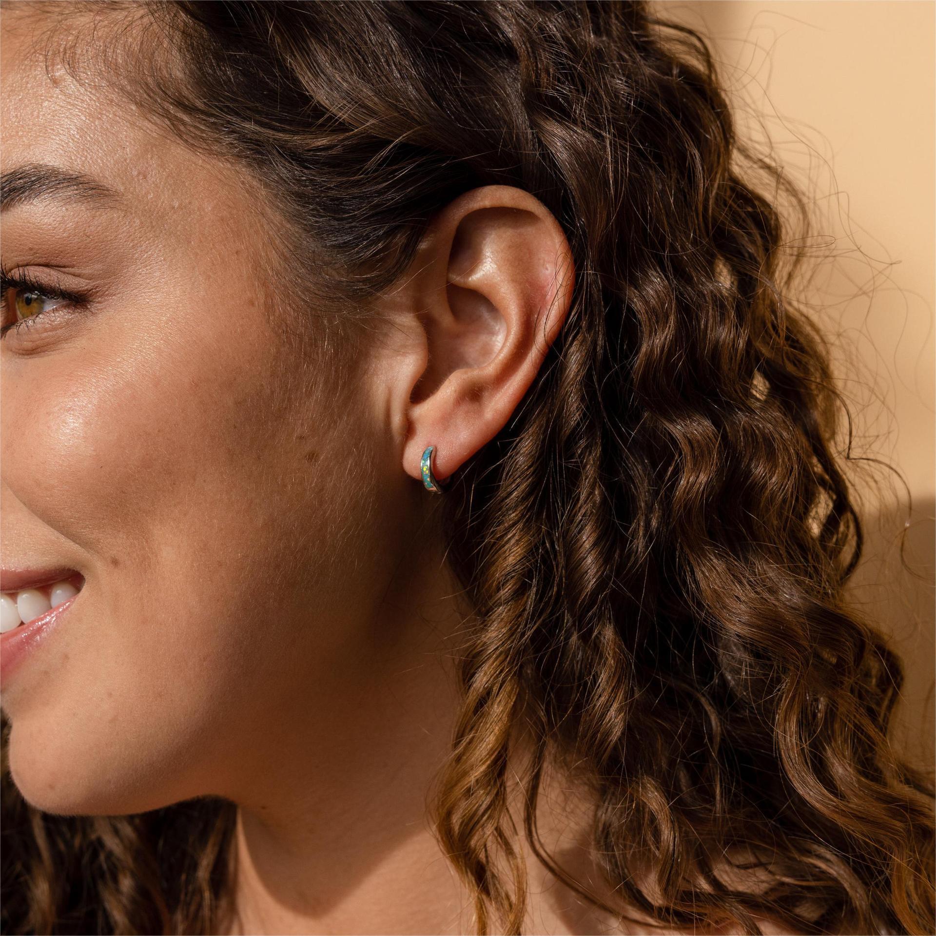 Wholesale Copper Plated Real Gold Round Earrings