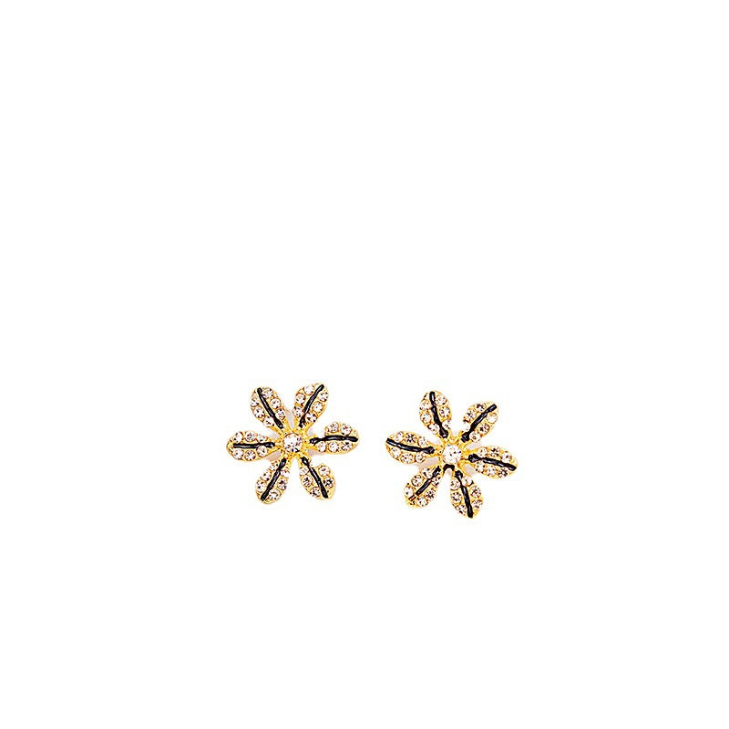 Wholesale Vintage Butterfly Hollow Blue Five-pointed Star Earrings