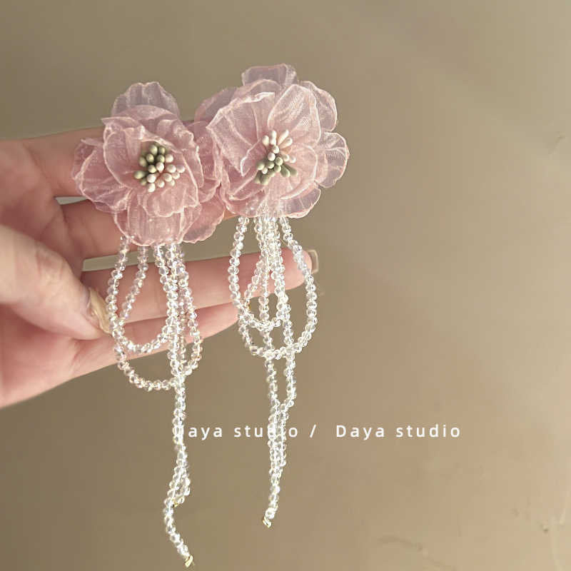 Wholesale Color Flower Earrings