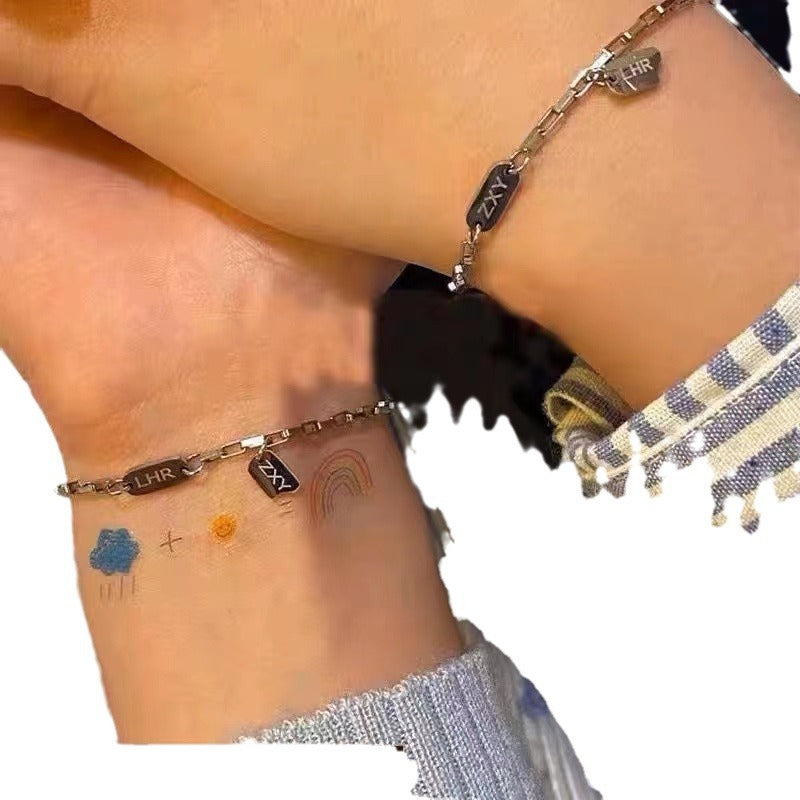 Wholesale copper couples non-fading bracelets