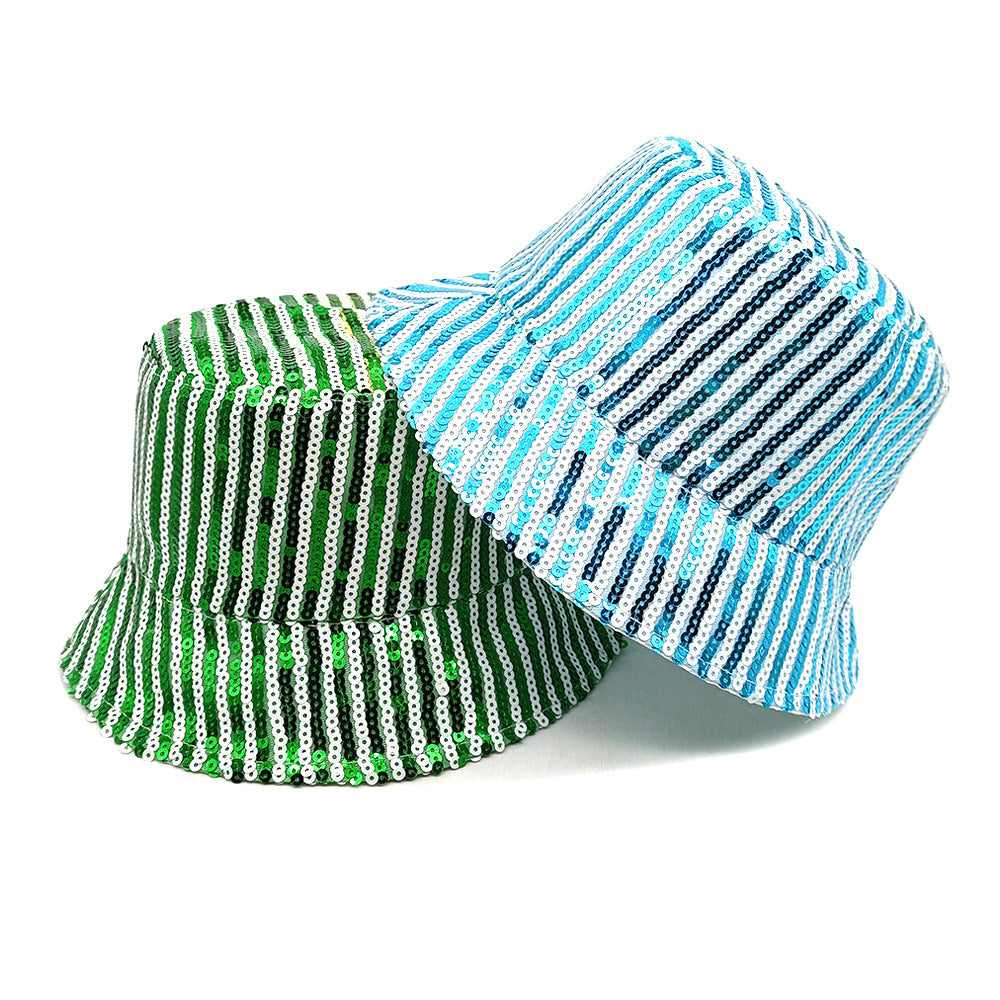 Wholesale  Sequin Performance Basin Hat Bucket Hat