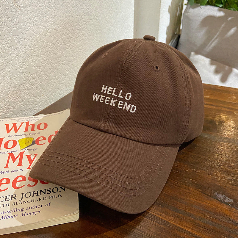 Wholesale Thin Sun Visor Letter Embroidered Baseball Cap ACC-HT-Jinc001