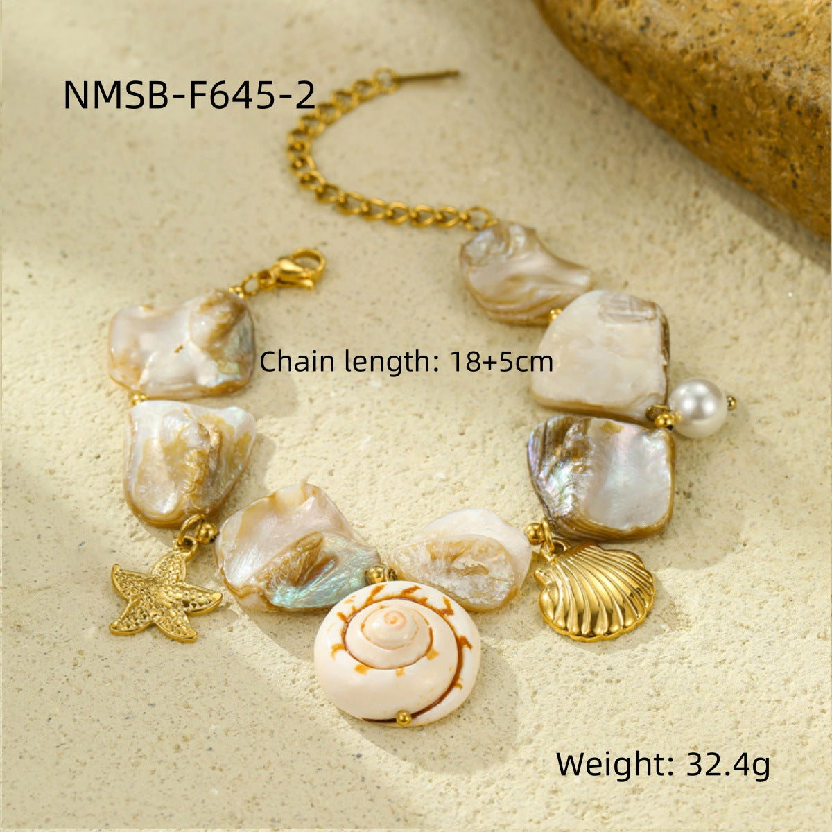 Wholesale Stainless steel Ocean Series Beach Necklace Bracelet Earrings  Jewelry