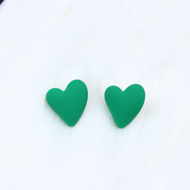 Wholesale Small Heart Valentine's Day Acrylic Earrings