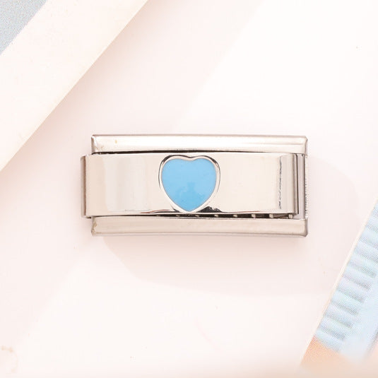 Wholesale Italian Charm Bracelet 9mm DIY Splicing Removable Stainless Steel Composable Bracelet