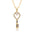 Wholesale 18K gold color protection lovely key necklace