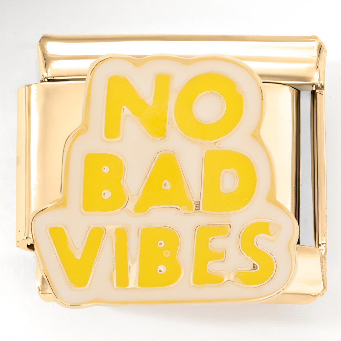 Wholesale Italian Charm Bracelet 9mm DIY  Single Section   Creative Stainless Steel Composable Bracelet