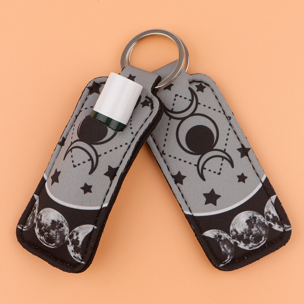 Wholesale 6pcs Moon Lipstick Set Keychain