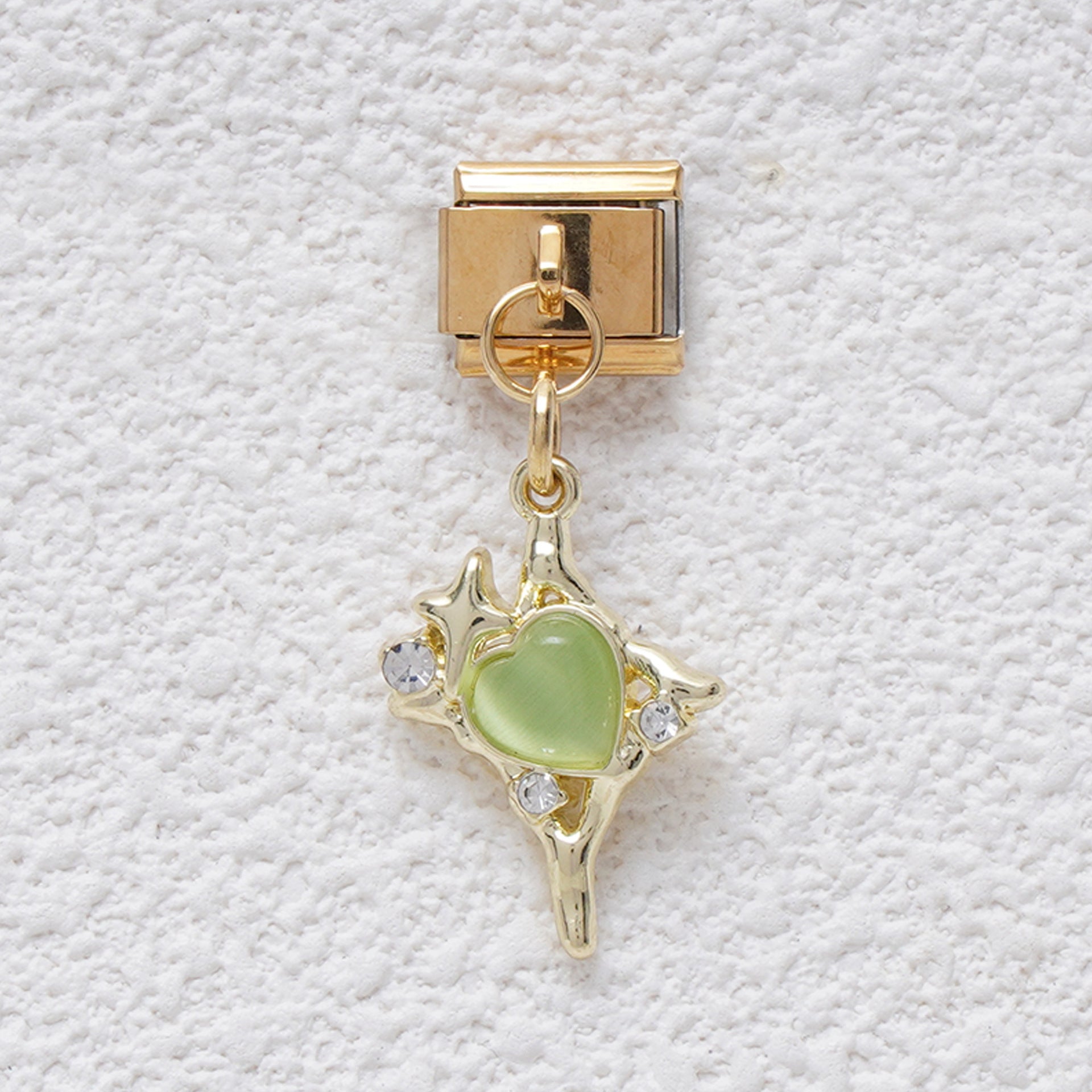 Wholesale Italian Charm Bracelet 9mm DIY Splicing Cute Pendant Stainless Steel Composable Bracelet