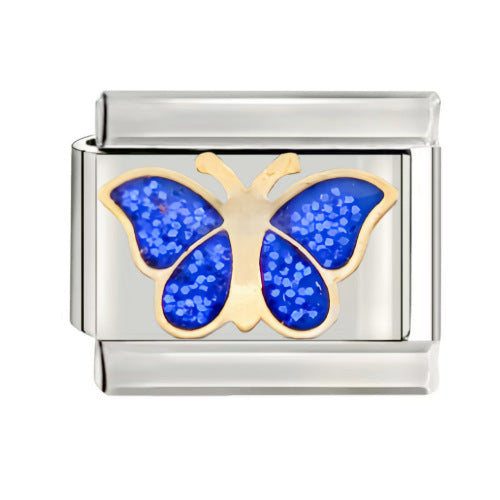 Wholesale italian Charm Starter Bracelets DIY square Single Section Creative Stainless Steel Composable Bracelet