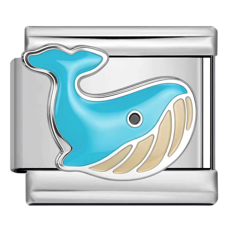 Wholesale Ocean Animal Themed Stainless Steel DIY Charm Bracelet,  Fashion Accessory Gift