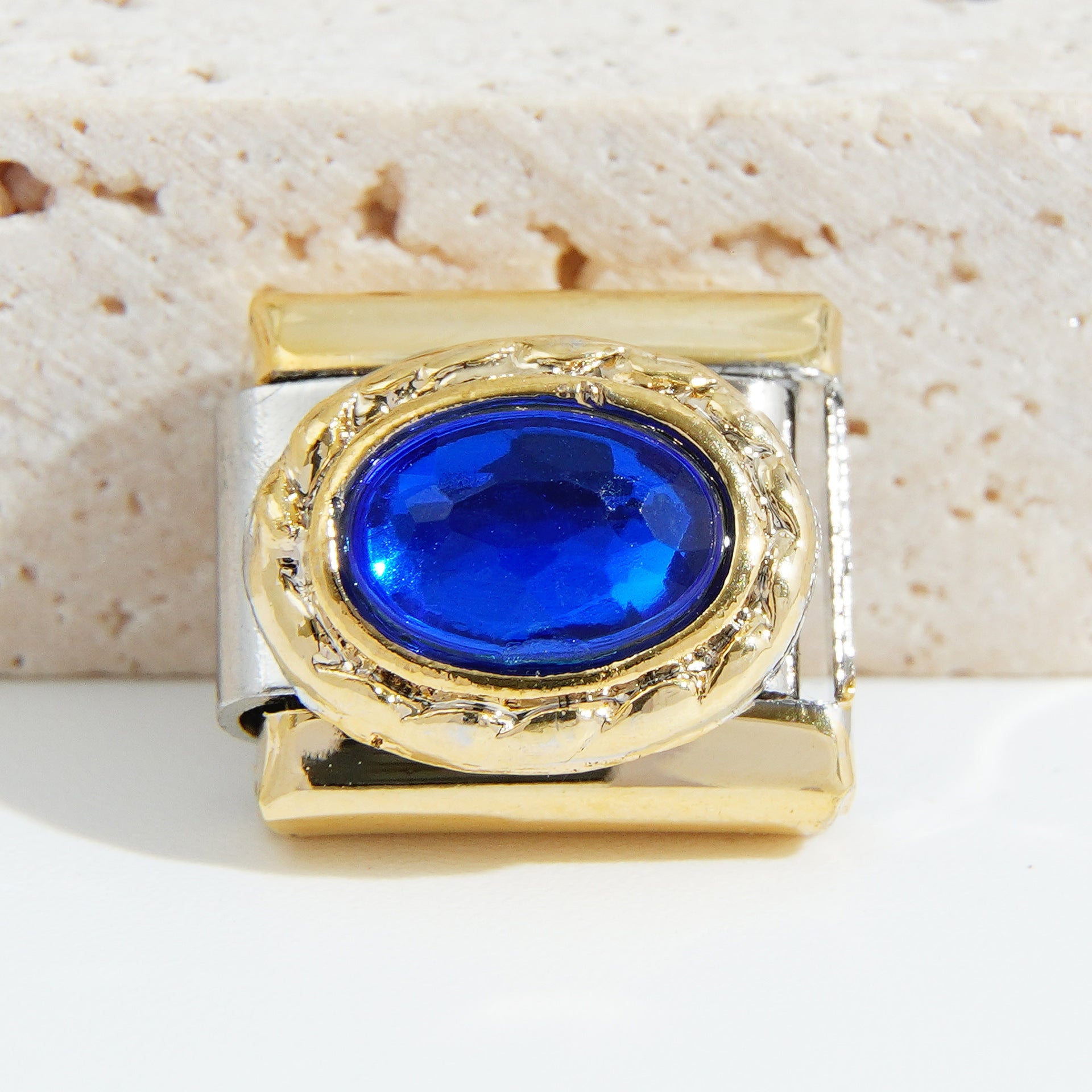 Bracelet de charme italien en gros de 9 mm Bridine d'épissage en acier inoxydable Bracelet composable