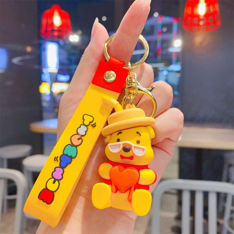 Wholesale Cartoon Cute Silicone Keychains ACC-KC-Kelan015