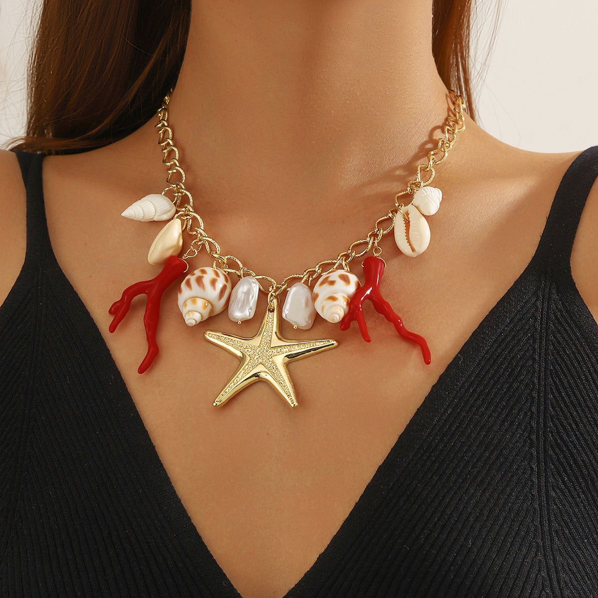 Wholesale Pearl White High-end Simple Style Necklace