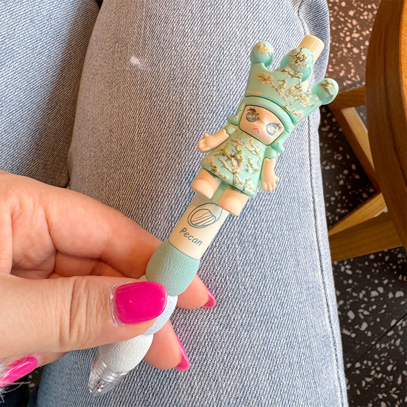 Wholesale Cute Cartoon Push Ballpoint Pen ACCVIP-PN-Sanhe008