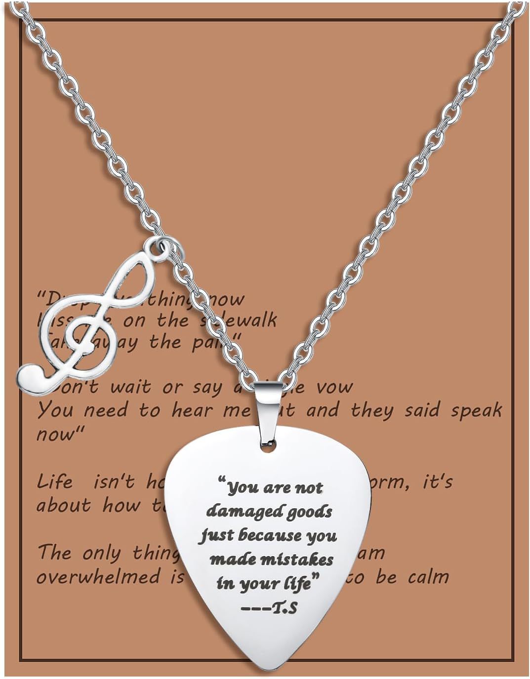 Wholesale Alloy Guitar  Necklace