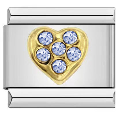 Wholesale Italian Charm Bracelet 9mm DIY Splicing Cute Cartoon Stainless Steel Composable Bracelet