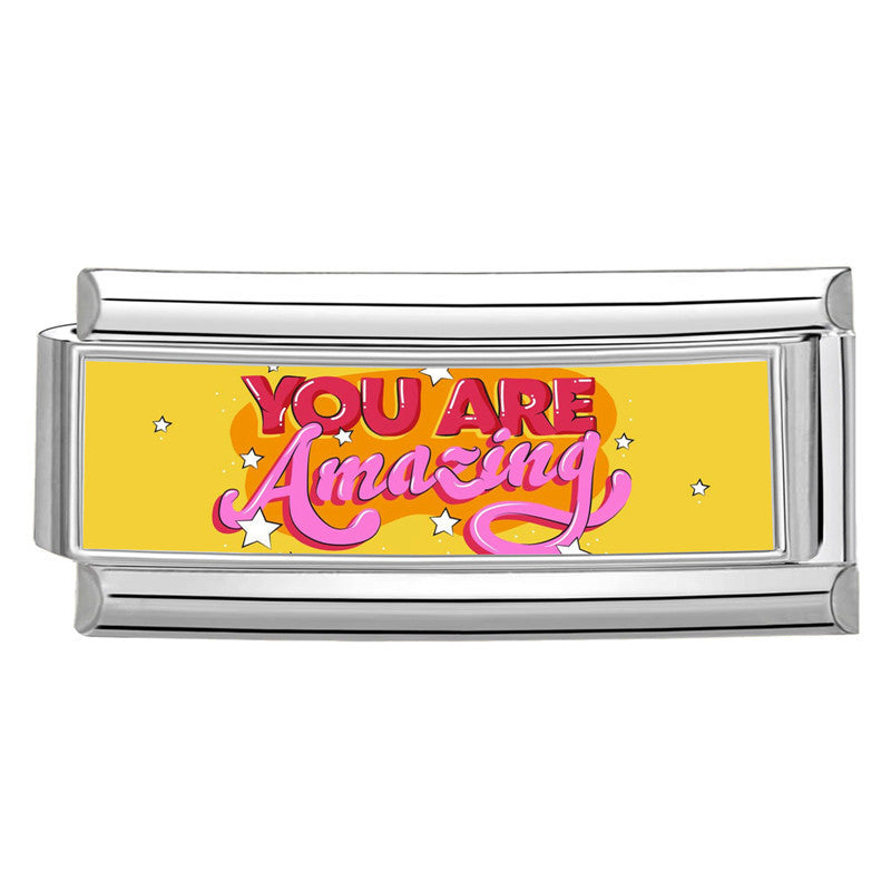 Wholesale 9mm Italian Charm Starter Bracelets DIY Long Terms Stainless Steel Composable Bracelet