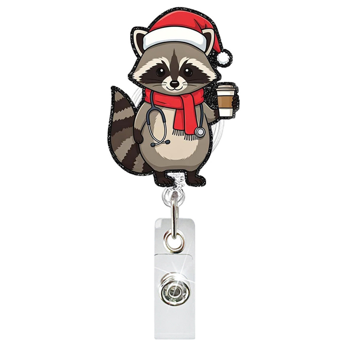 Wholesale Creative and fun pull-tab telescopic  Badge Reels