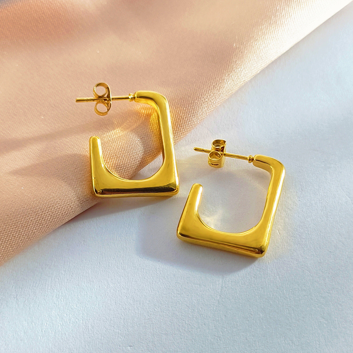 Wholesale Stainless Steel Hydraulic Earrings