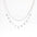 Wholesale  Light Luxury Niche  Small Round Stainless steel Necklace