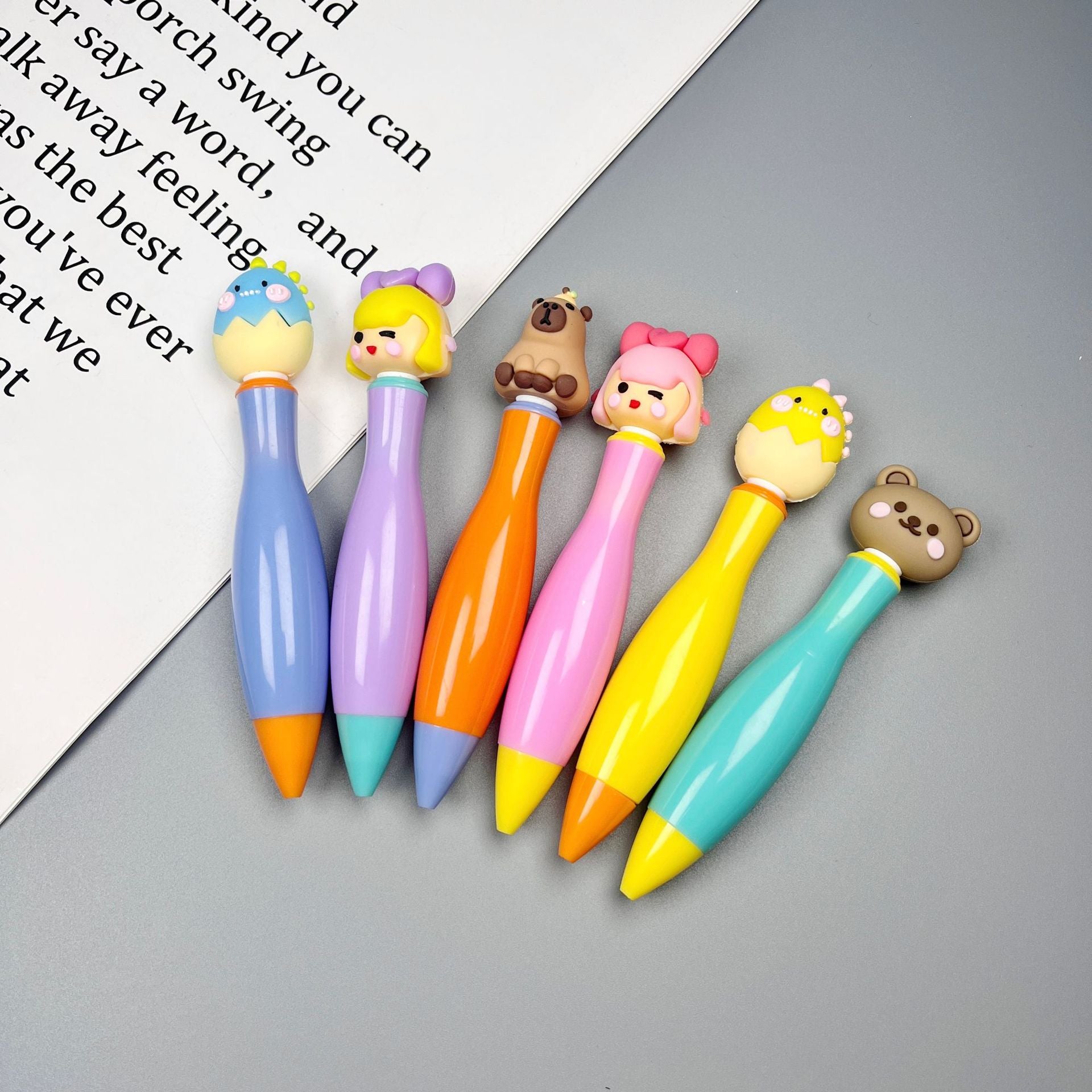 Wholesale  Cute Creative Swirling Ballpoint Pen