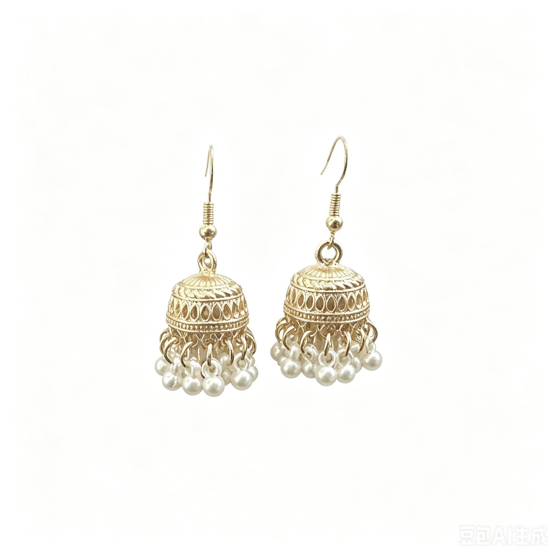 Wholesale Retro Indian Tassel Bead Pendant Earrings Ethnic Chic Style Fashion Jewelry Accessory For Resale