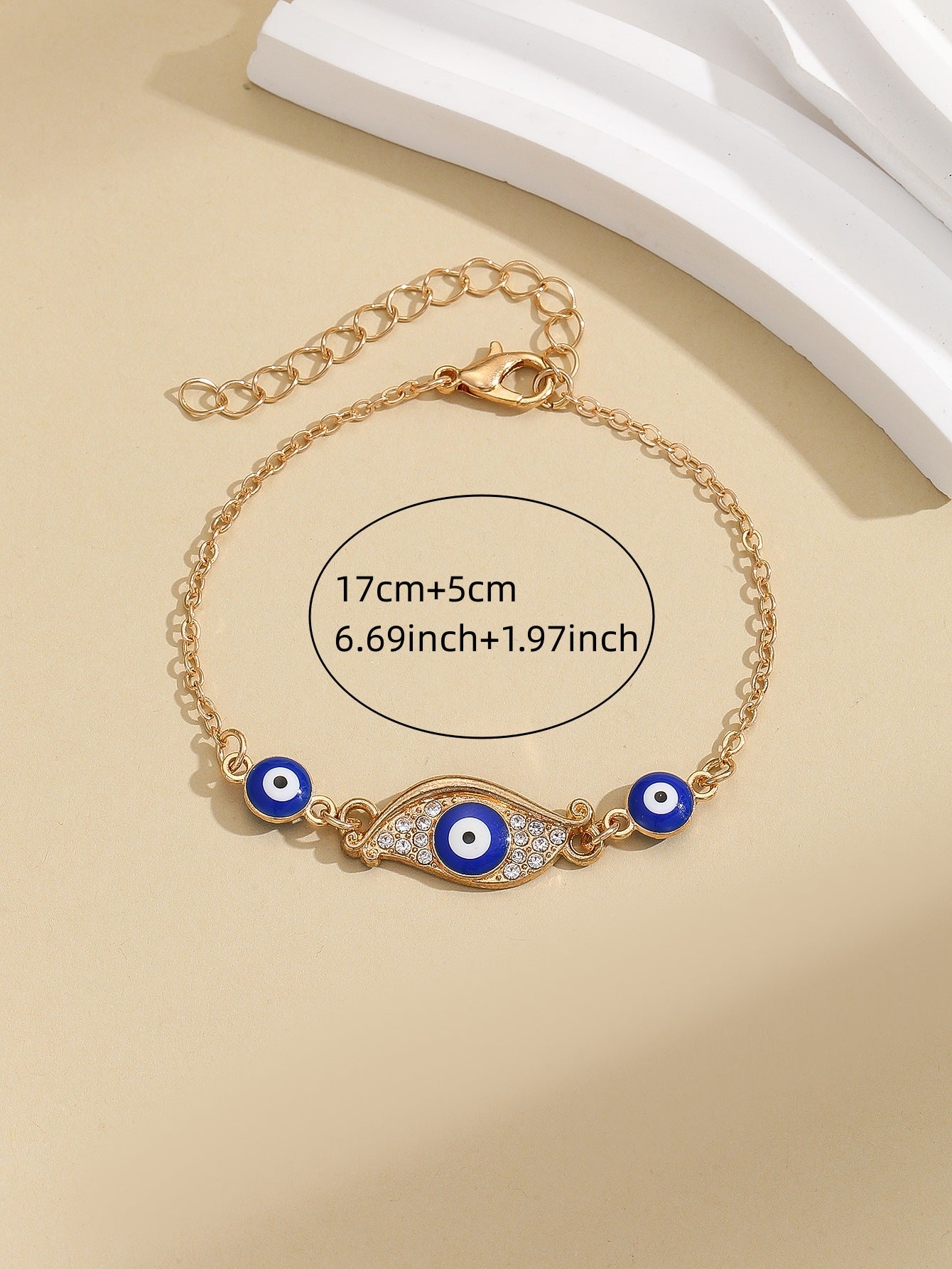 Wholesale  Devil's Eye Diamond Eye Love Bracelet
