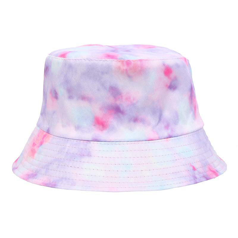 Wholesale  Printed Pattern Fisherman Hat Tie-Dyed Double-Sided Basin Hat Bucket Hat