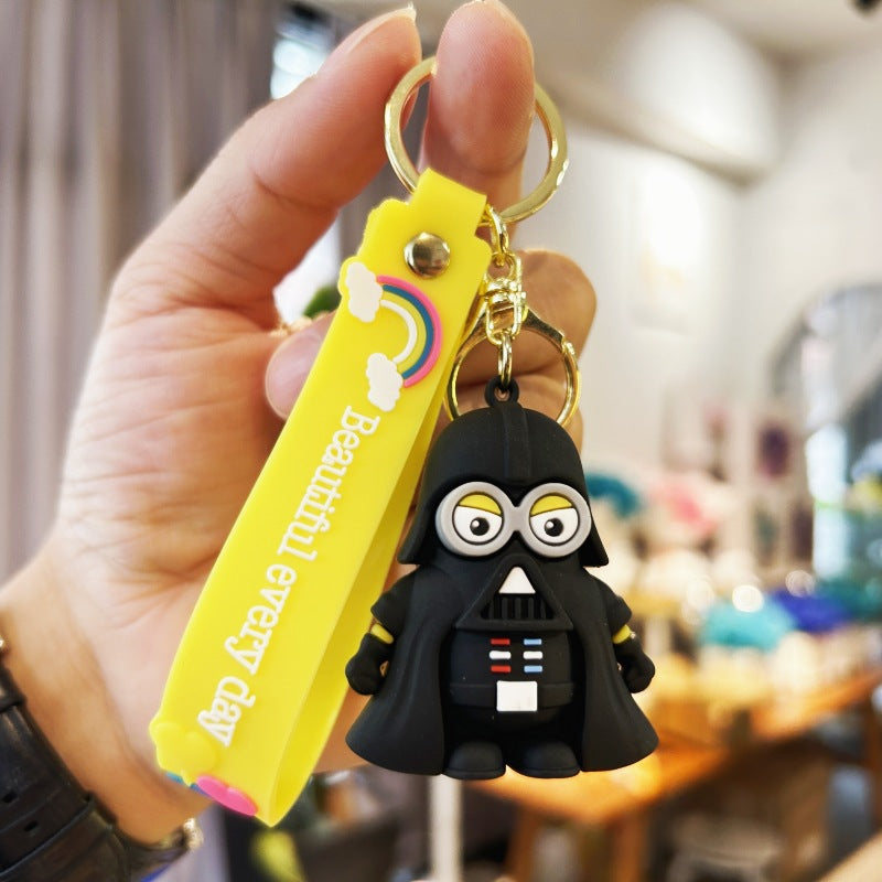 Wholesale Cartoon PVC Soft Glue Keychain ACCVIP-KC-WuY005
