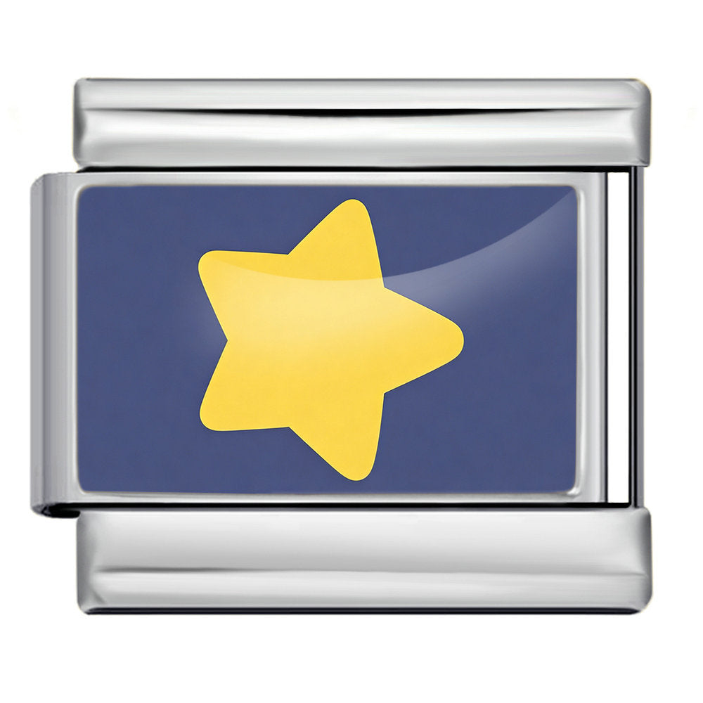 Wholesale 9mm Italian Charm Starter Bracelets DIY square Single Section Creative Stainless Steel Composable Bracelet