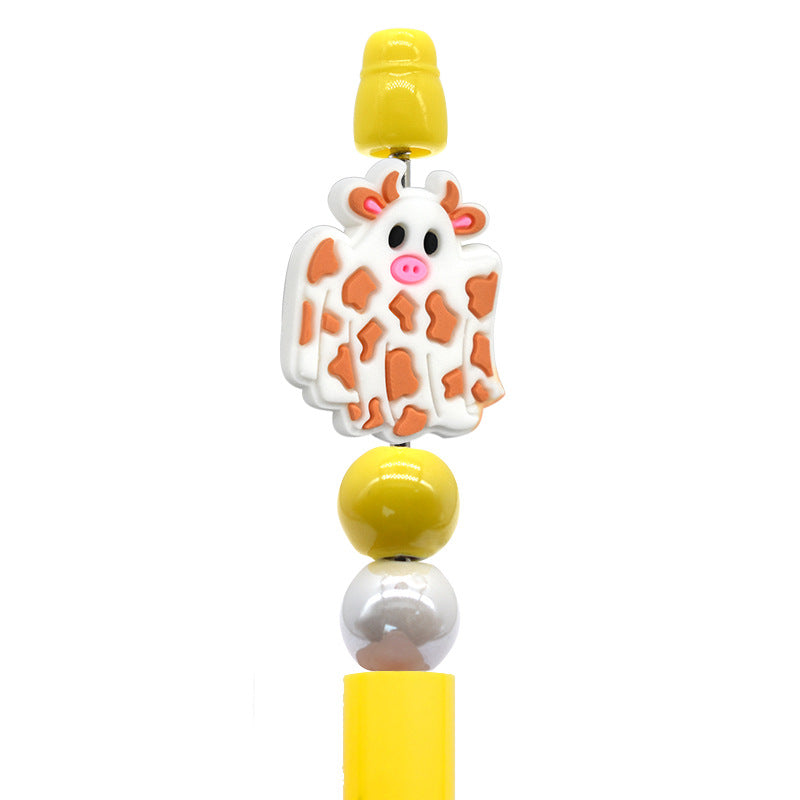 Wholesale Random 100pcs Halloween PVC Soft Focal Beads ACC-BDS-RYY005