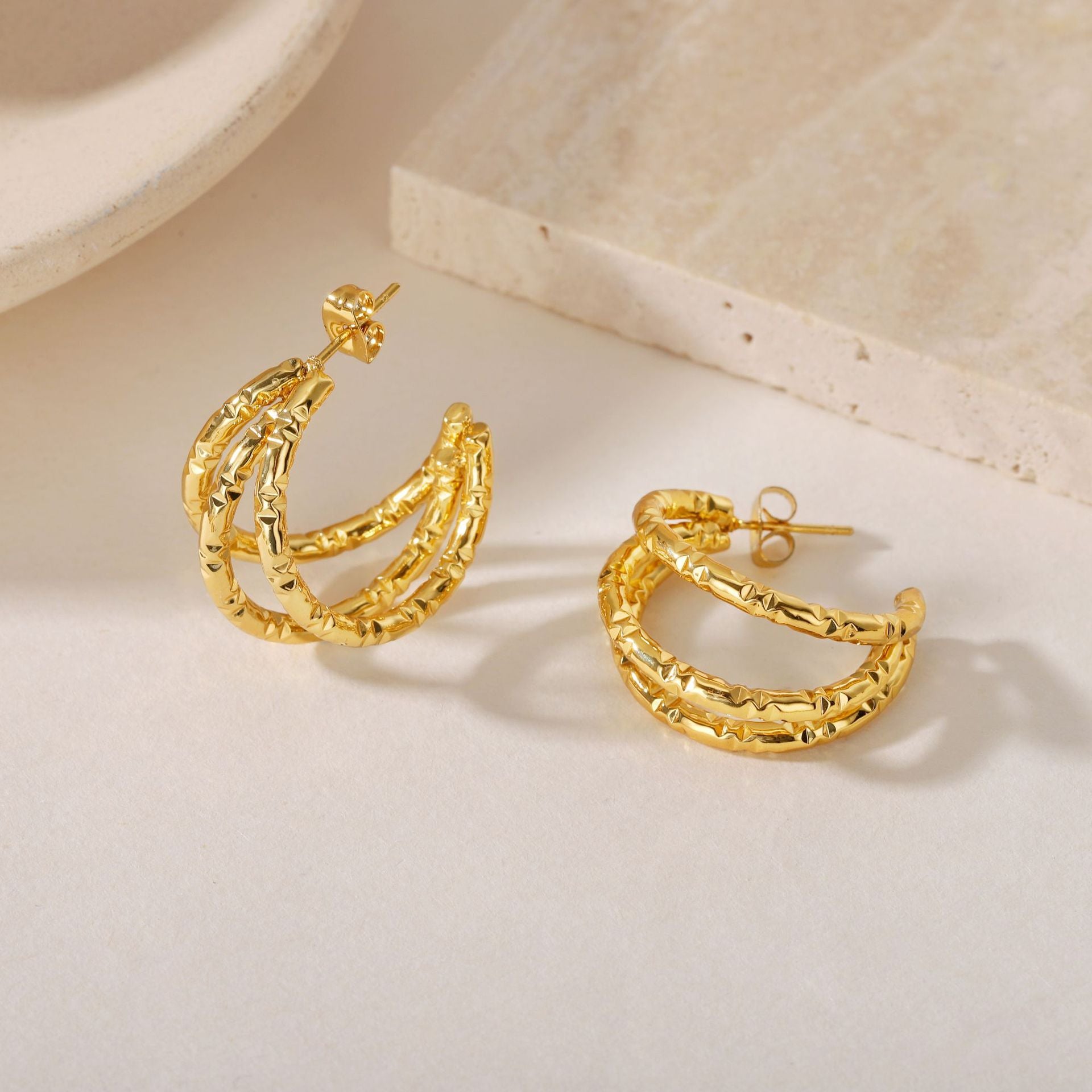 Wholesale titanium steel  non-fading earrings