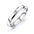 Wholesale  micro diamond ring titanium steel couple ring
